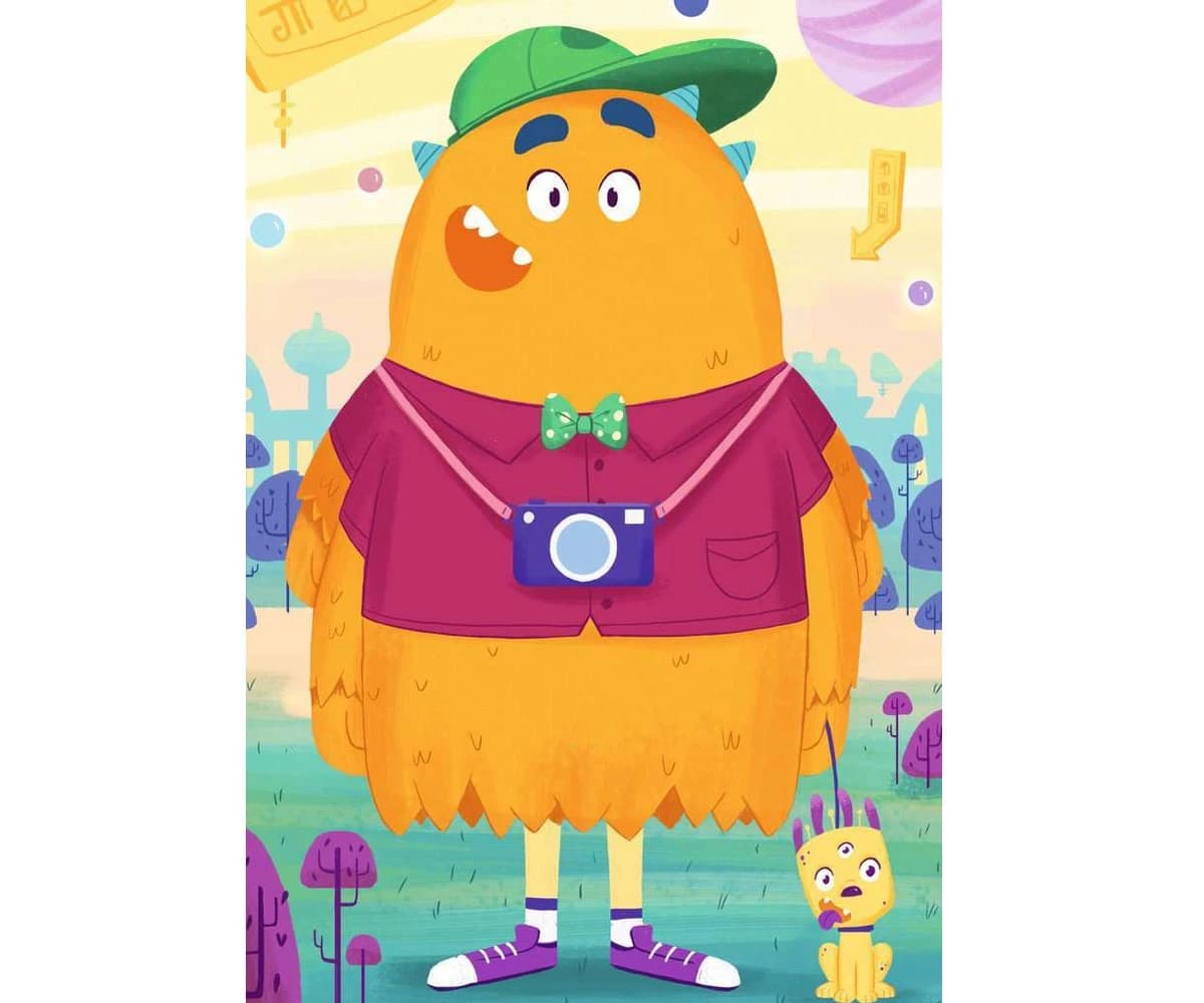 پازل 72 تكه رونزبرگر طرح Monsters Mix & Match كد 05135 — تصویر ۴