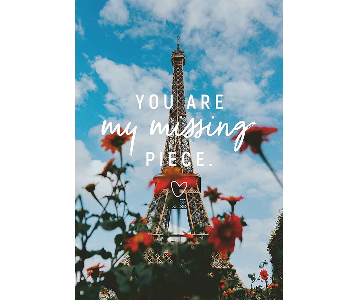 پازل 99 تكه رونزبرگر طرح You are my missing piece كد 16965 — تصویر ۲