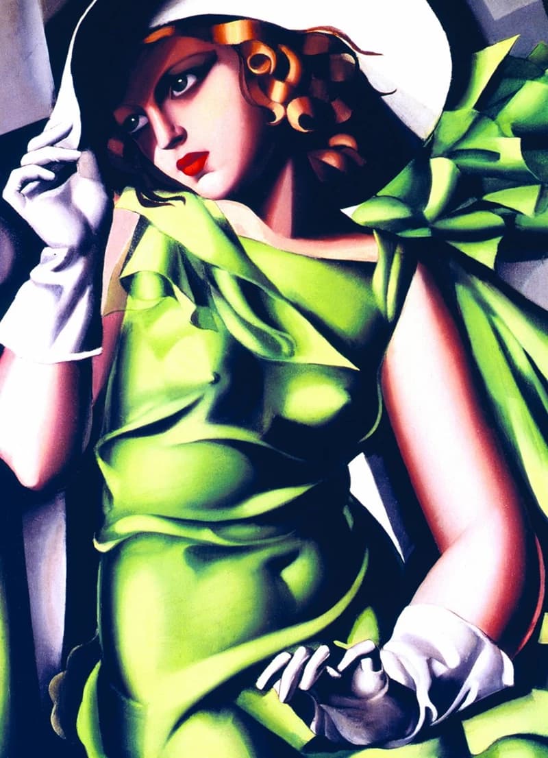 پازل 1000 تكه یوروگرافیک طرح Young Girl in Green كد 1058-6000 — تصویر ۲