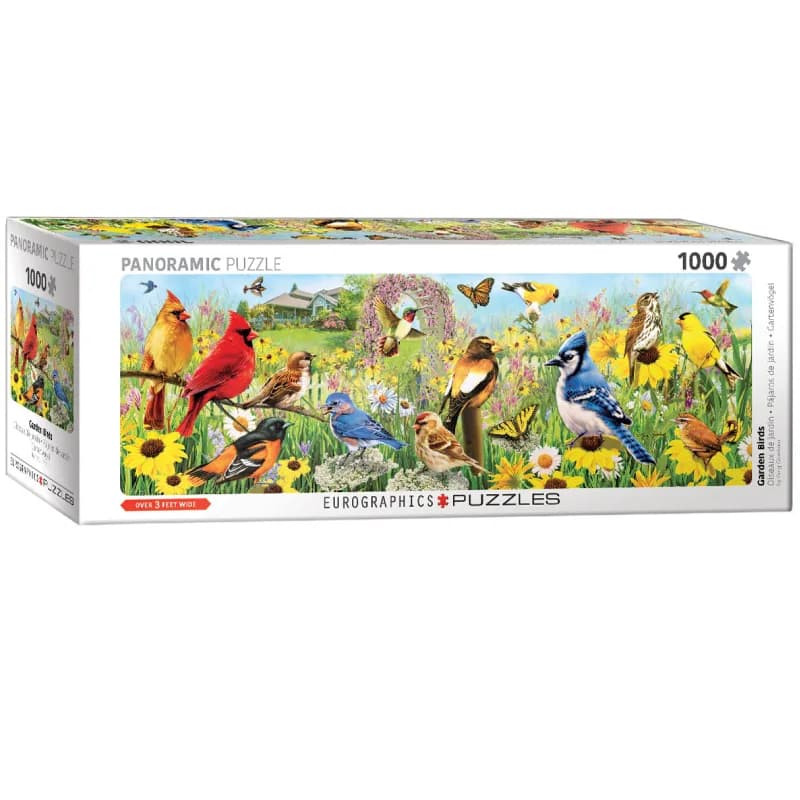 پازل 1000 تكه یوروگرافیک طرح Garden Birds كد 5338-6010