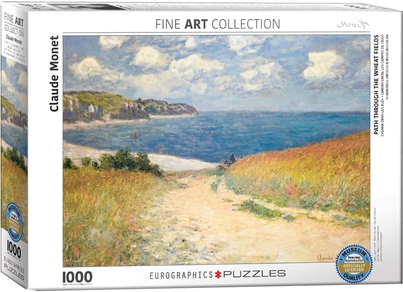 پازل 1000 تكه یوروگرافیک طرح Path Through the Wheat Fields كد 1499-6000