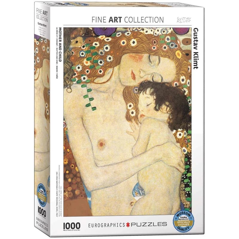 پازل 1000 تكه یوروگرافیک طرح Mother and Child كد 2776-6000