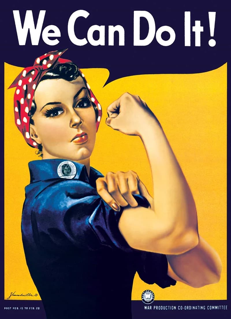 پازل 1000 تكه یوروگرافیک طرح Rosie the Riveter كد 1292-6000 — تصویر ۲
