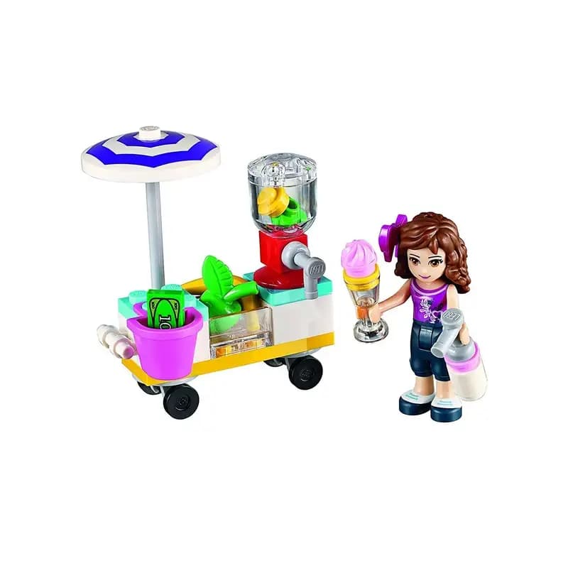 لگو FRUIT SMOOTHIE STAND سری فرندز کد 30202 — تصویر ۲