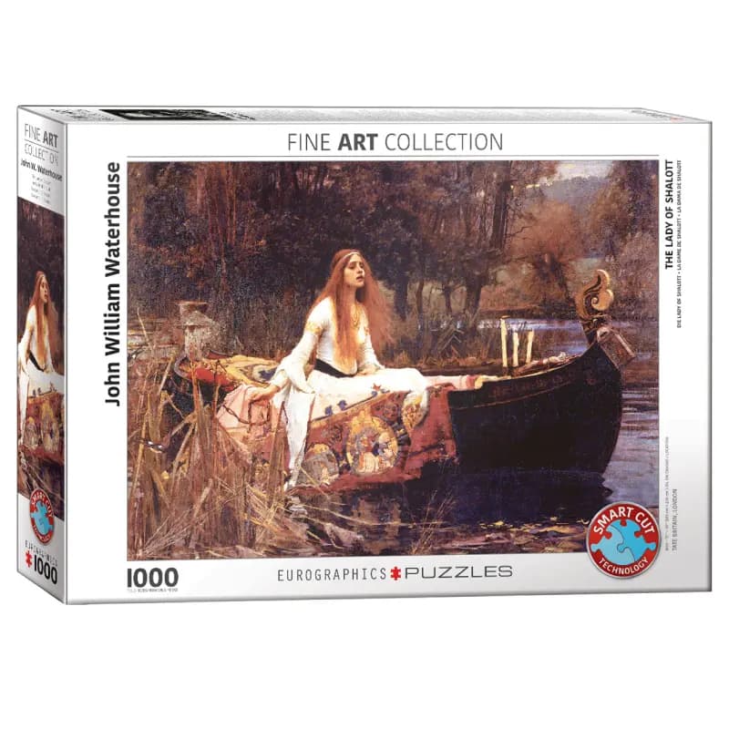 پازل 1000 تكه یوروگرافیک طرح The Lady of Shalott كد 1133-6000