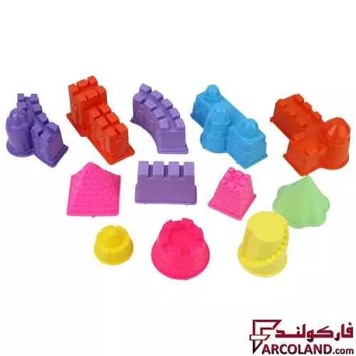 خمیر شنی سطلی 3 رنگ آریا مدل Arya 1085 — تصویر ۲