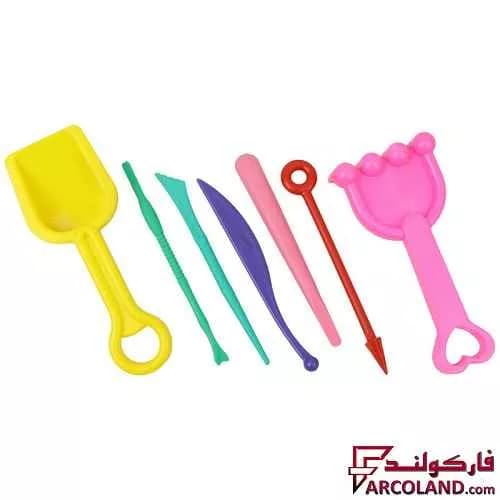 خمیر شنی سطلی 3 رنگ آریا مدل Arya 1085 — تصویر ۴