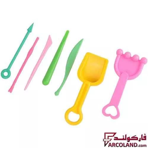 خمیر شنی سطلی 2 رنگ آریا مدل Arya 1080 — تصویر ۳
