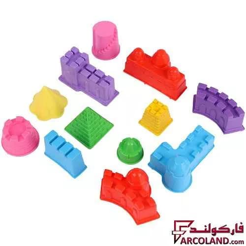خمیر شنی سطلی 2 رنگ آریا مدل Arya 1080 — تصویر ۲