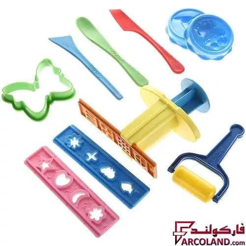 خمیر بازی سطلی 12 رنگ آریا مدل Arya 1069 — تصویر ۲