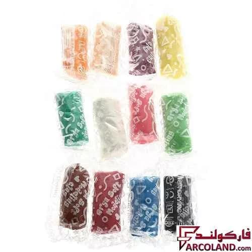 خمیر بازی سطلی 12 رنگ آریا مدل Arya 1069 — تصویر ۳