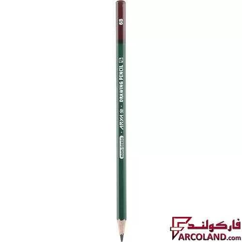مداد طراحی 6B آریا طرح آرتیست Artist 3505 مدل Non-toxic