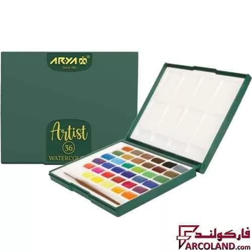 آبرنگ 36 رنگ آریا مدل آرتیست Artist 5603
