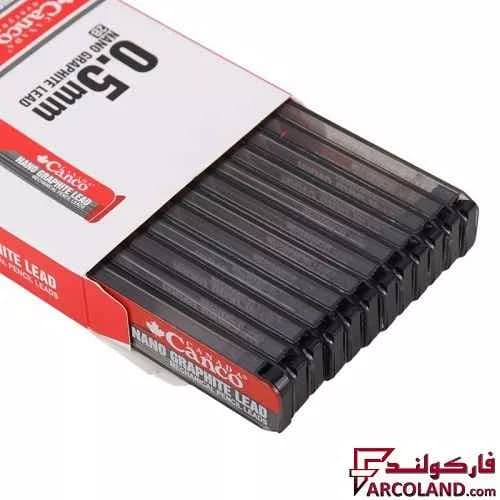 نوک مداد نوکی کنکو 0.5 میلی متر مدل Nano Graphite Lead بسته 12 عددی — تصویر ۲