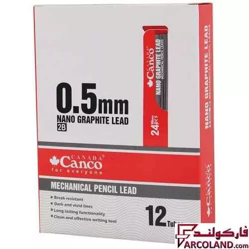نوک مداد نوکی کنکو 0.5 میلی متر مدل Nano Graphite Lead بسته 12 عددی