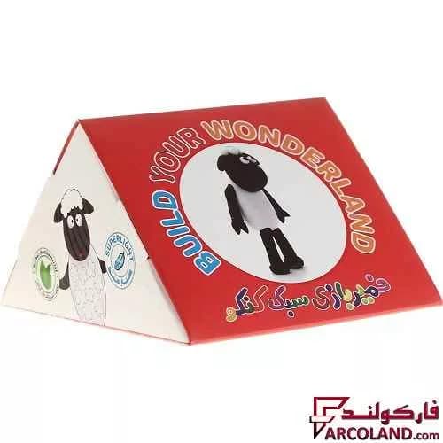 خمیر بازی 2 رنگ کنکو طرح بره کد 4824