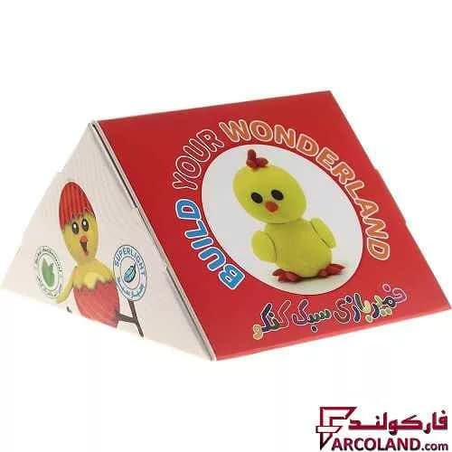 خمیر بازی 3 رنگ کنکو طرح جوجه کد 4879