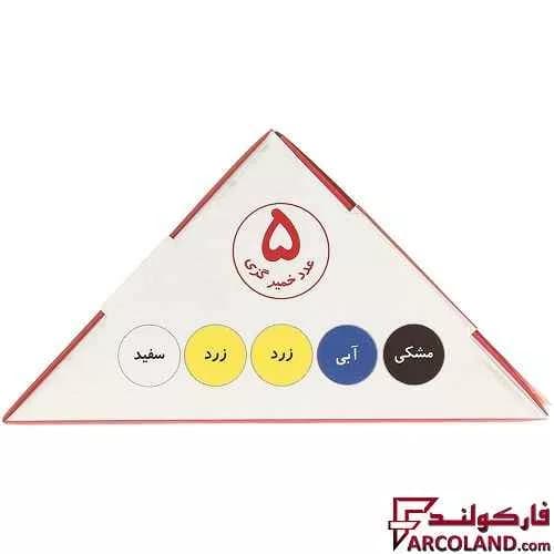 خمیر بازی 4 رنگ کنکو طرح کرم کد 4817 — تصویر ۳