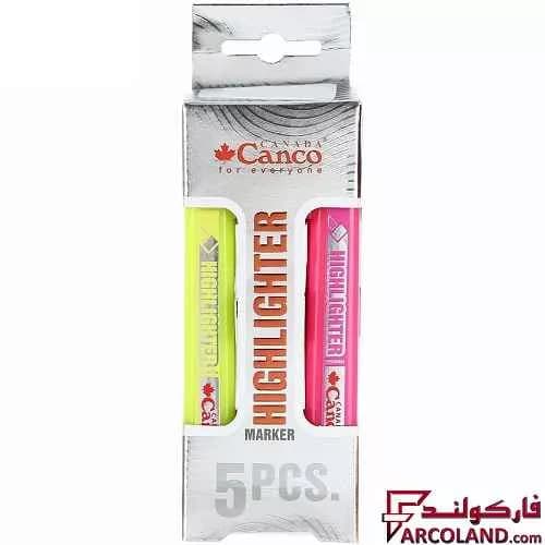 ماژیک علامتگذار 5 رنگ کنکو کد 5319