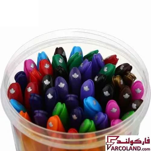 خودکار 10 رنگ 1 میلی متری کنکو مدل Office بسته 50 عددی — تصویر ۲