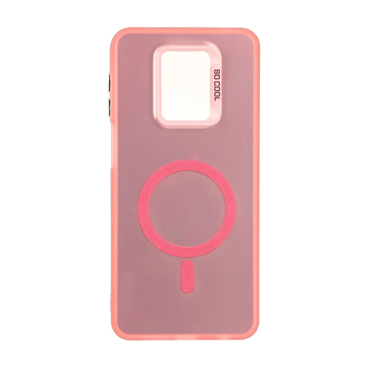 قاب SO COOL طرح مگ سیف Xiaomi Redmi Note 9S / Redmi Note 9 Pro / Redmi Note 9 Pro Max – صورتی