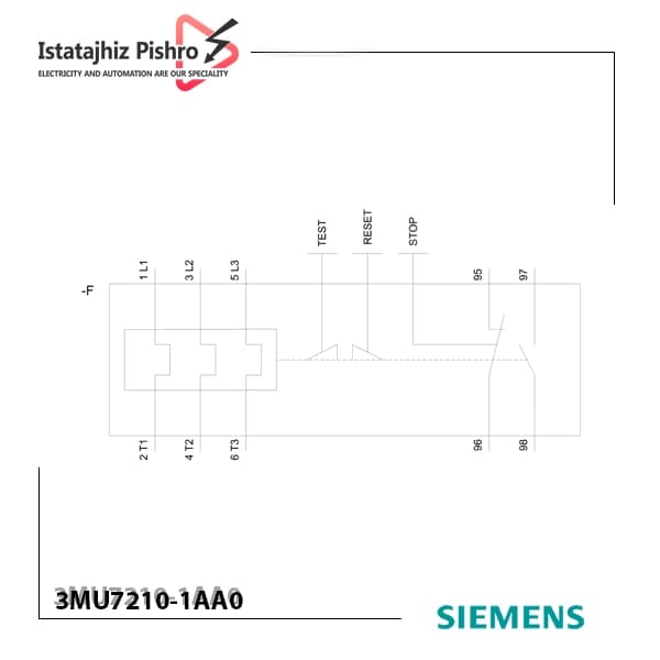 رله حرارتی 23A – 32A زیمنس — تصویر ۳