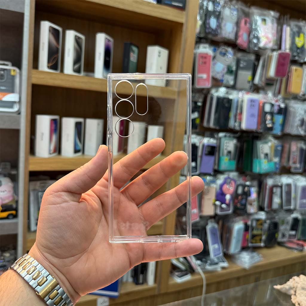گارد شفاف سامسونگ s24 ultra برند spigen