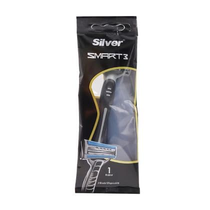 خودتراش 3 لبه اسمارت 3 (1 عددی) سیلور – Silver