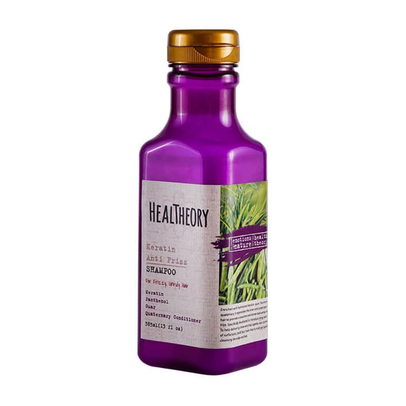 شامپو کراتینه هلس تئوری مخصوص موهای مجعد 385 میلی لیتر – HEALTHEORY