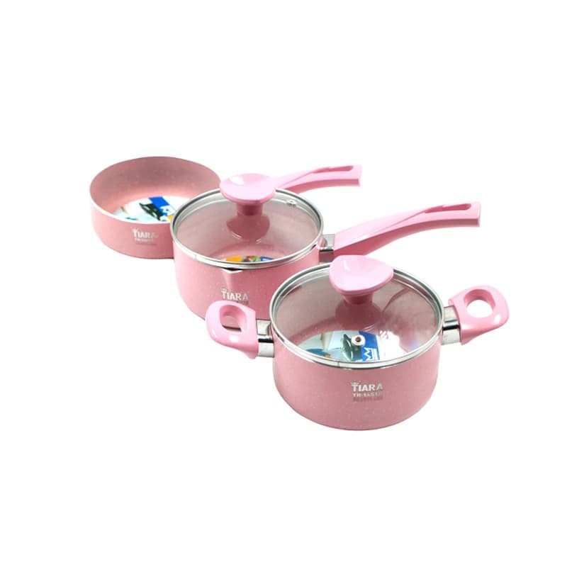 سرویس 5 پارچه کودک تیارا کد TR-5SPTGS رنگ صورتی