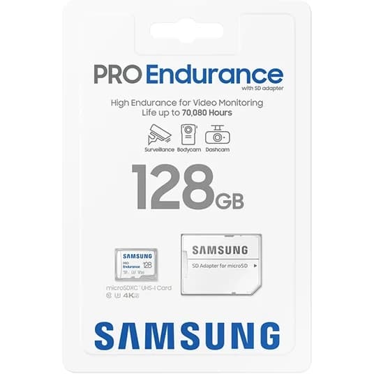 کارت حافظه سامسونگ مدل Pro Endurance ظرفیت ۱۲۸ گیگابایت