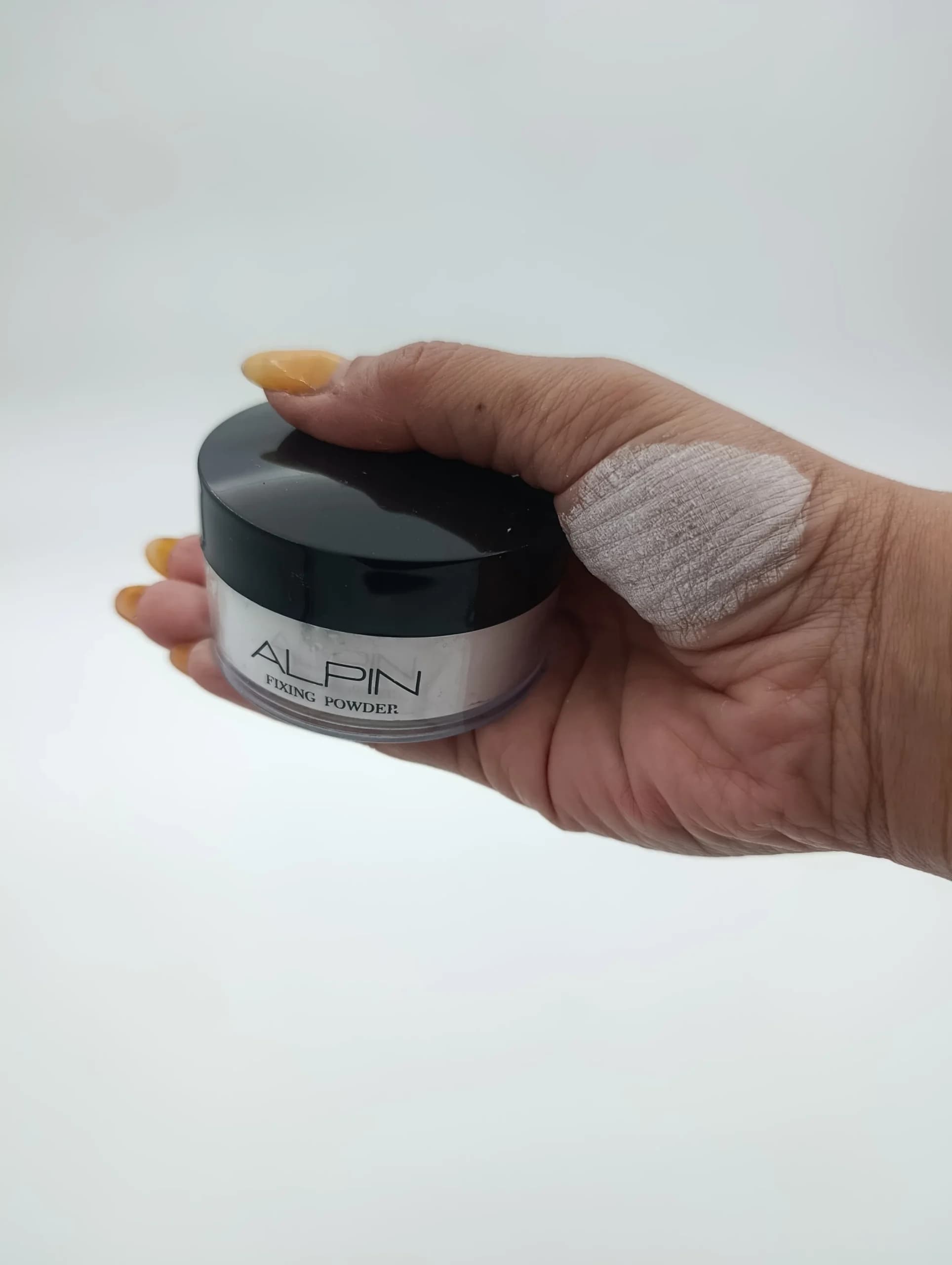 پودر فیکس بی رنگ آلپین Alpin مدل ترنسلوسنت | تثبیت کننده آرایش، مات کننده و کنترل چربی — تصویر ۲