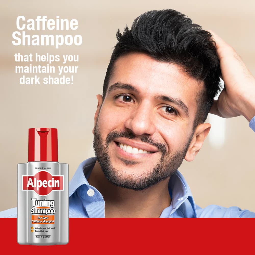 شامپو ضدسفیدی مو آلپسین Alpecin Tuning Shampoo — تصویر ۳