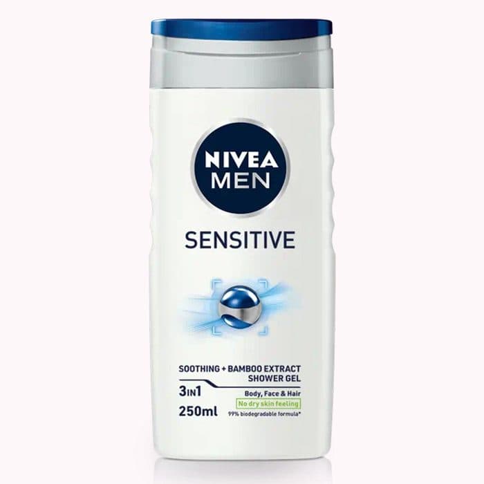 شامپو بدن مردانه سنستیو نیوا NIVEA MEN SENSITIVE SHOWER GEL