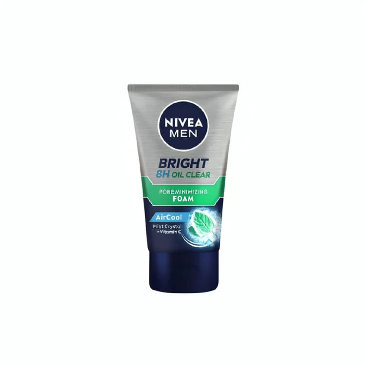 فوم شستشوی مات کننده صورت مردانه نیوآ NIVEA MEN BRIGHT OIL CLEAR FOAM
