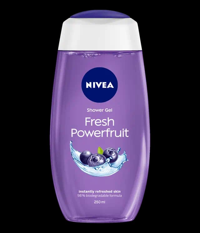 شامپو بدن فرش پاور فروت نیوا NIVEA POWERFRUIT SHOWER GEL