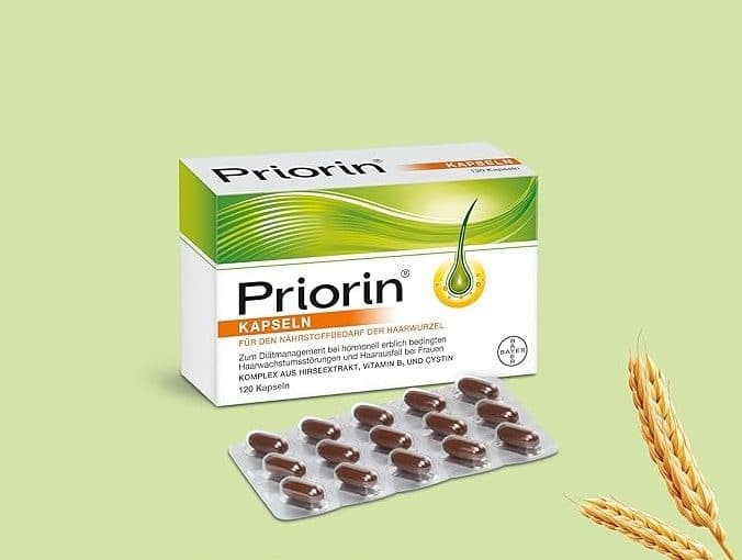 کپسول پریورین ضد ریزش مو آلمانی Priorin kapseln 120 — تصویر ۲