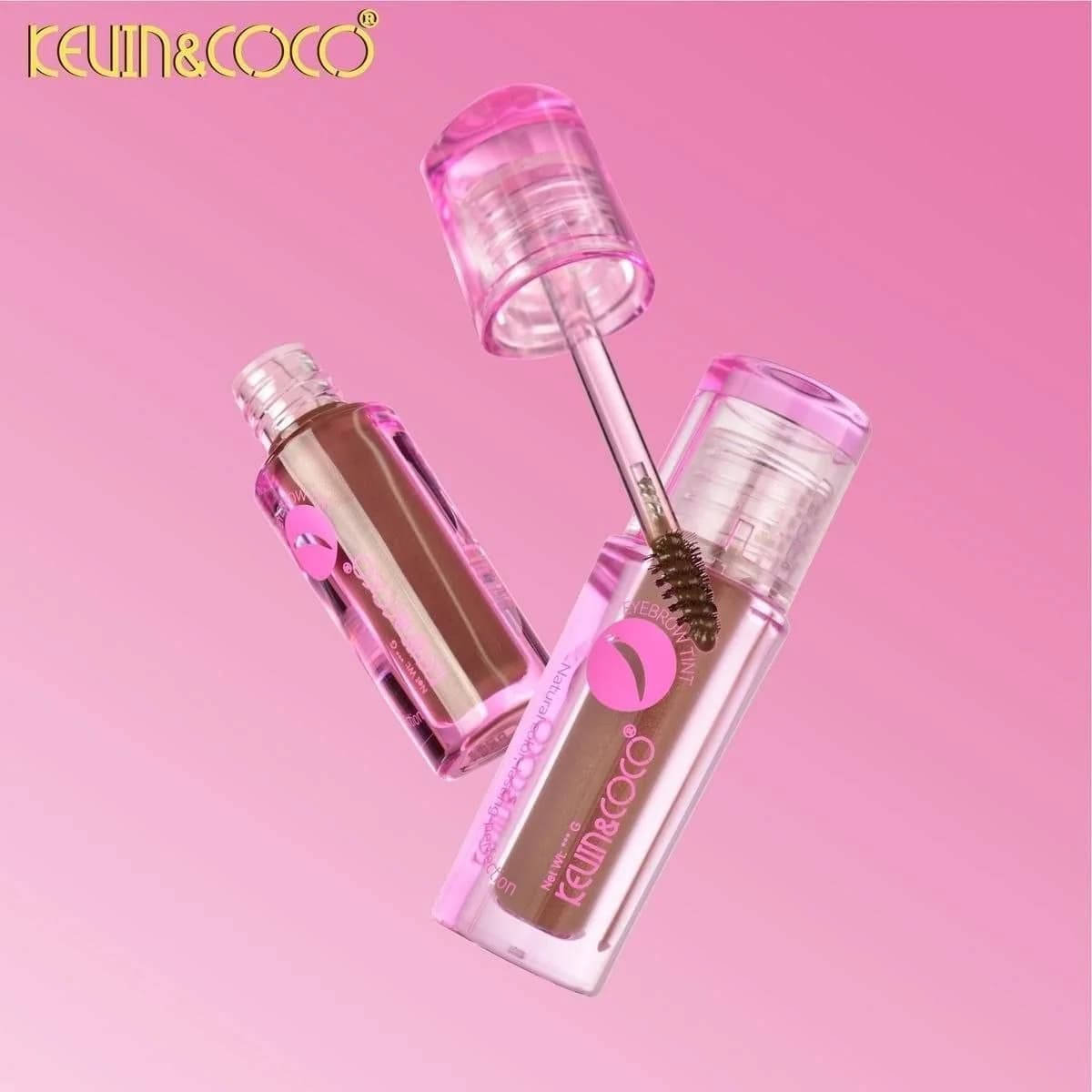 تینت ابرو کوین کوکو Kevin & Coco ریمل ابرو رنگی با برس اسپولی مدل KC1203 در 6 رنگ — تصویر ۴