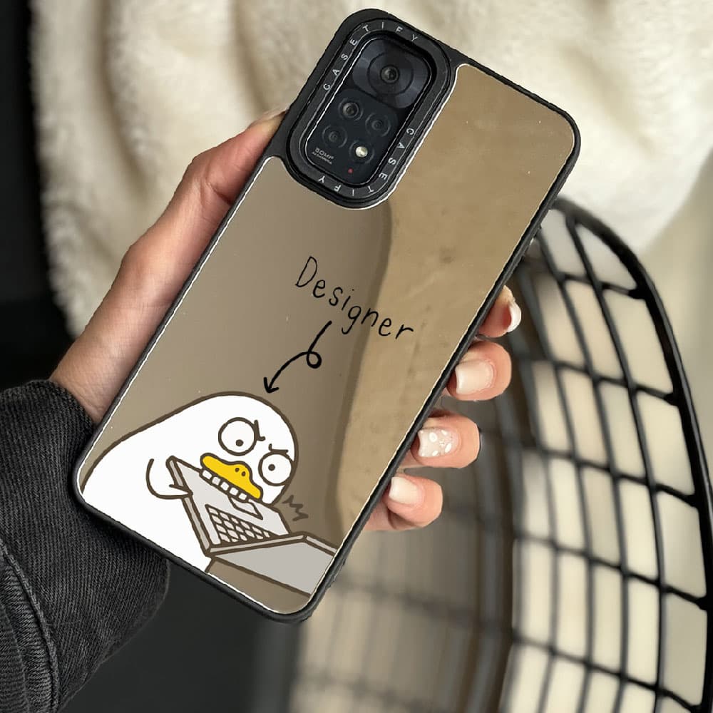 قاب آینه ای چاپی سفارشی (کد 0224) مدل مشاغل مناسب برای گوشی موبایل اپل آیفون Apple iPhone 7 / 8 / SE 2020 / 7 Plus / 8 Plus / X / XS / XR / XS Max / 11 / 11 Pro / 11 Pro Max / 12 / 12 Mini / 12 Pro /