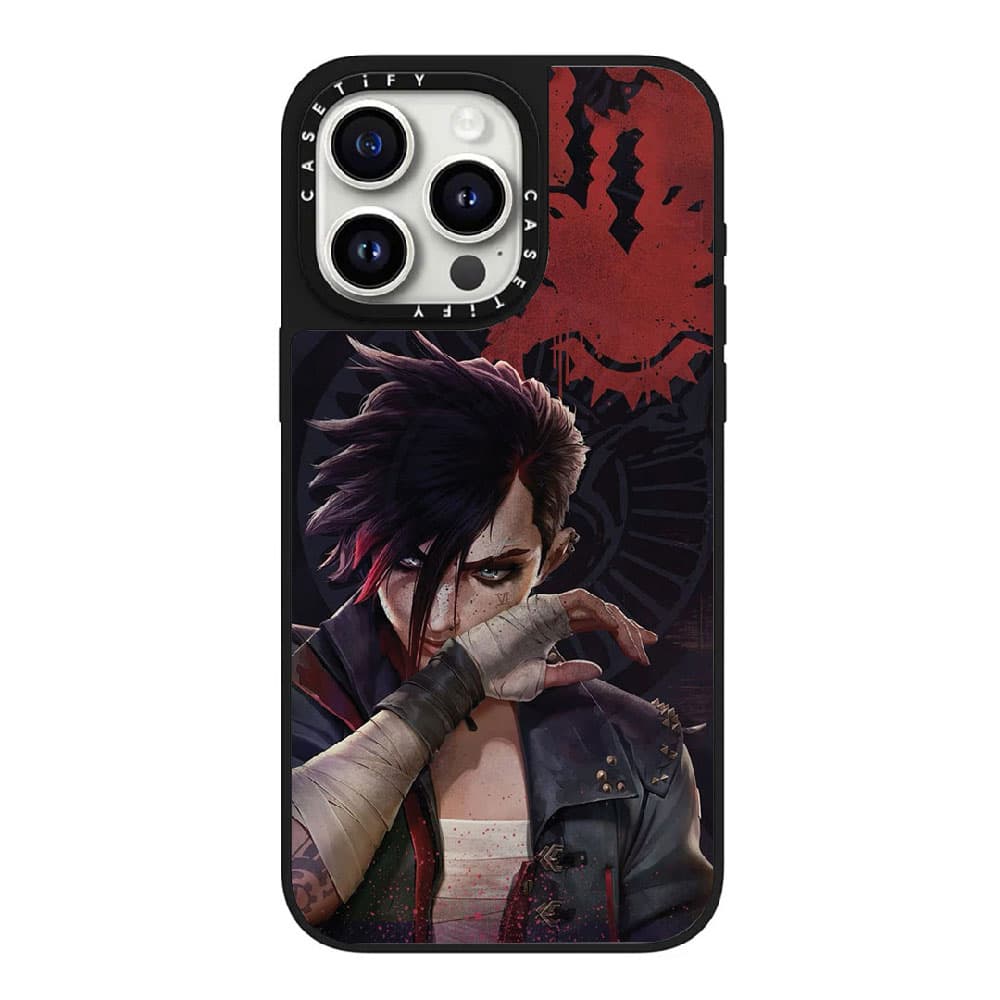 قاب چاپی سفارشی(کد 0323) مدل casetify ارکین – arcane مناسب برای گوشی موبایل سامسونگ Samsung Galaxy A12 / A13 / A14 / A15 / A21S / A22 4G / A23 / A24 / A25 / A30S / A31 / A32 4G / A32 5G / A33