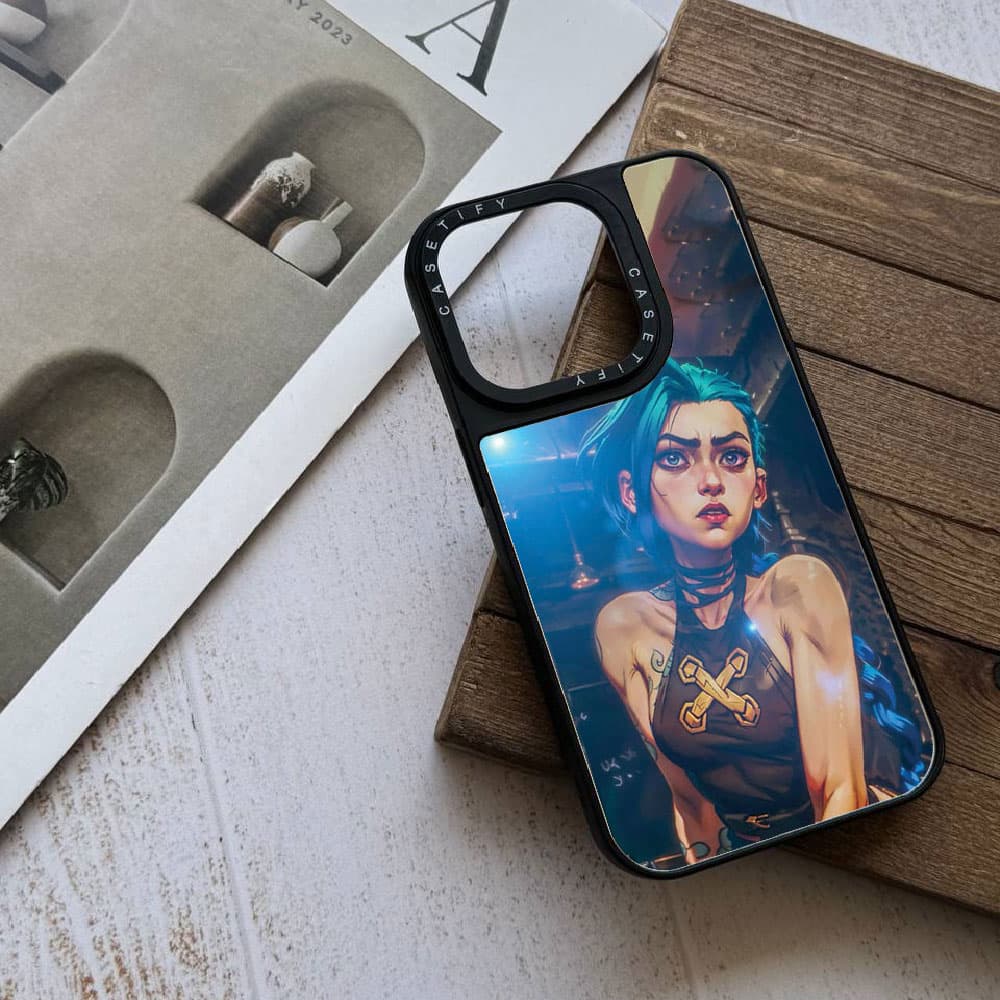 قاب چاپی سفارشی(کد 0323) مدل casetify ارکین – arcane مناسب برای گوشی موبایل سامسونگ Samsung Galaxy A12 / A13 / A14 / A15 / A21S / A22 4G / A23 / A24 / A25 / A30S / A31 / A32 4G / A32 5G / A33 — تصویر ۲