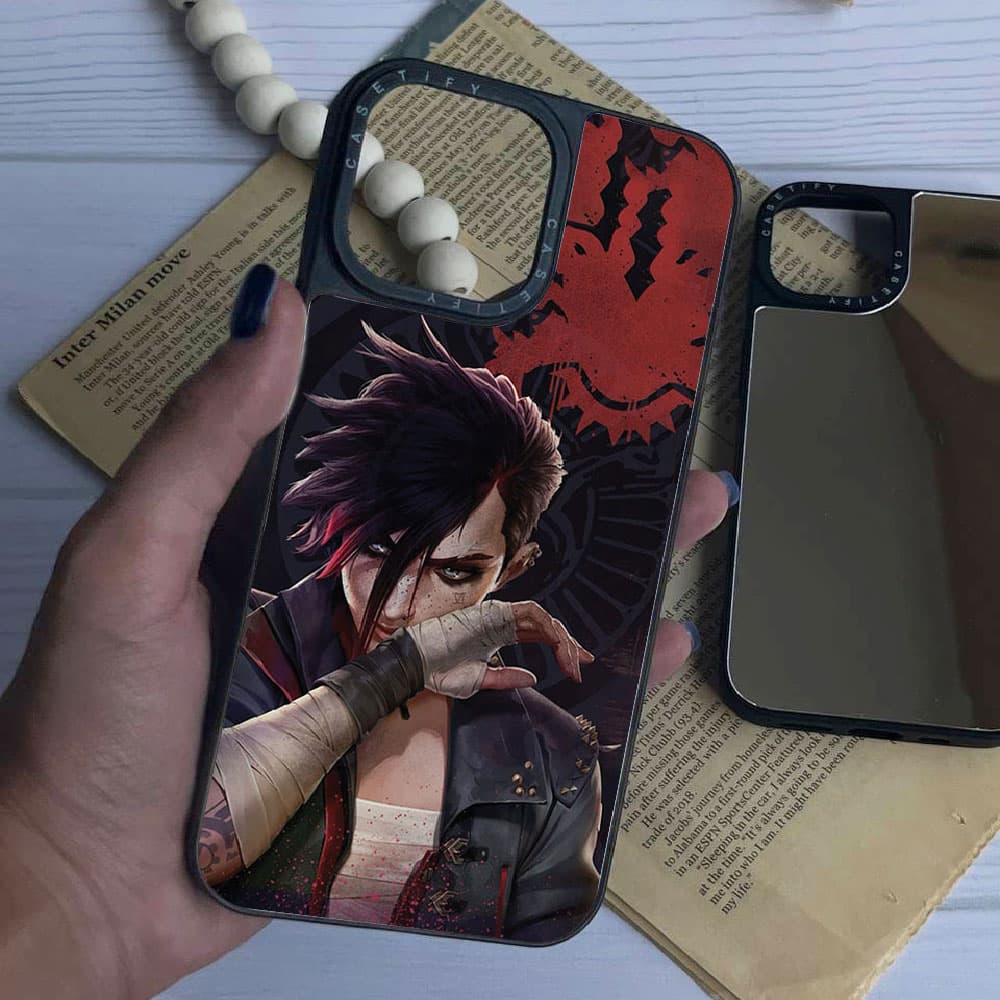 قاب چاپی سفارشی(کد 0323) مدل casetify ارکین – arcane مناسب برای گوشی موبایل سامسونگ Samsung Galaxy A12 / A13 / A14 / A15 / A21S / A22 4G / A23 / A24 / A25 / A30S / A31 / A32 4G / A32 5G / A33 — تصویر ۳