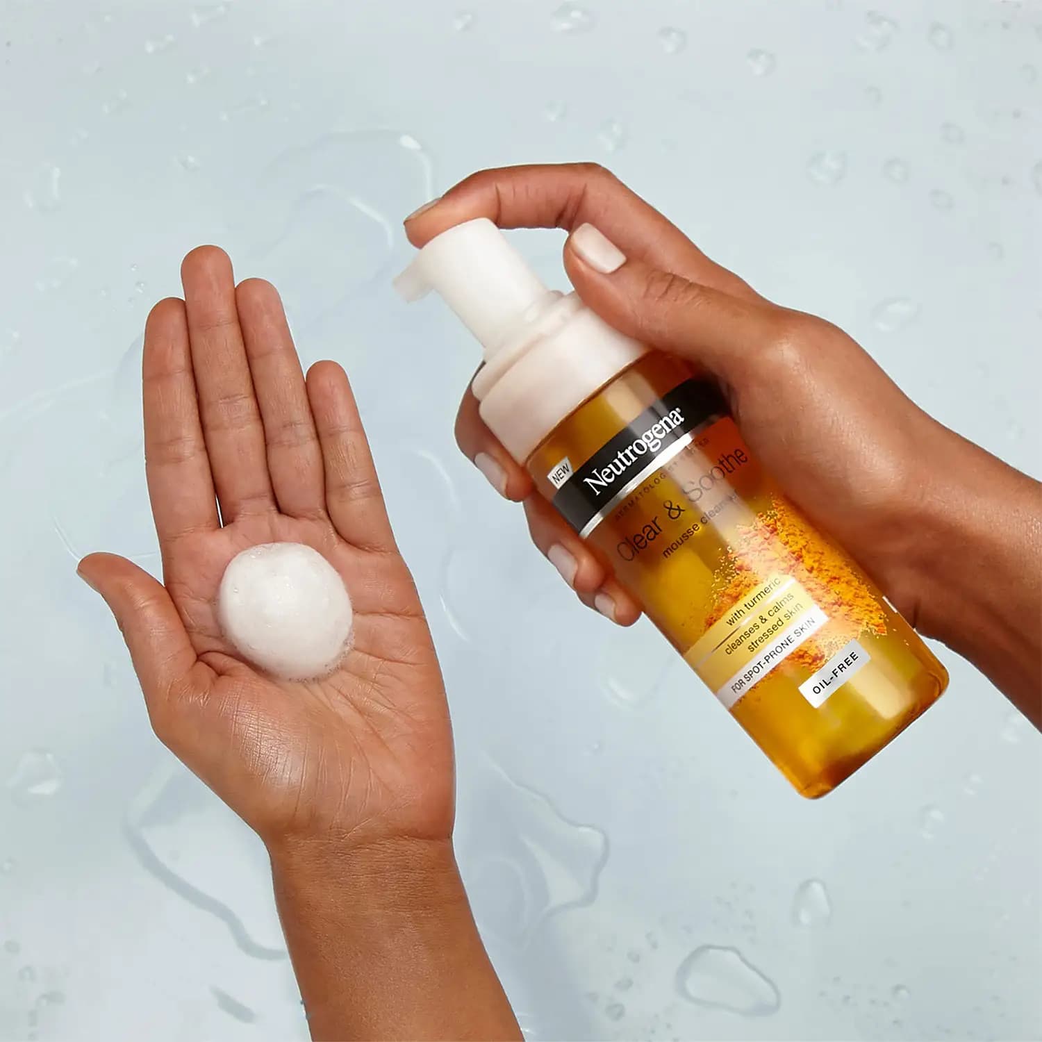 فوم شستشو صورت نیتروژنا مدل Soothing Clear — تصویر ۳