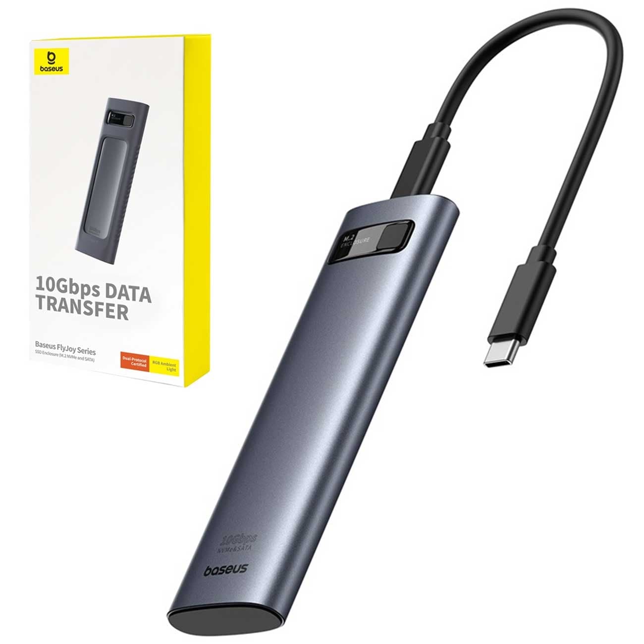 باکس هارد اس‌اس‌دی M.2 NVMe و SATA بیسوس BS-0H155