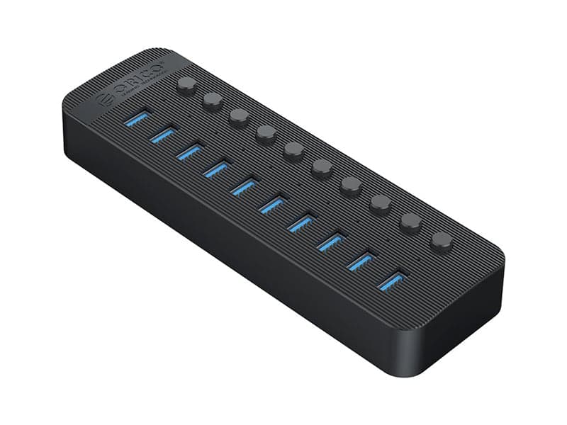 هاب پرسرعت 10 پورت اوریکو ORICO CT2U3-10AB Multi-Port Hub With Individual Switches USB3 — تصویر ۸
