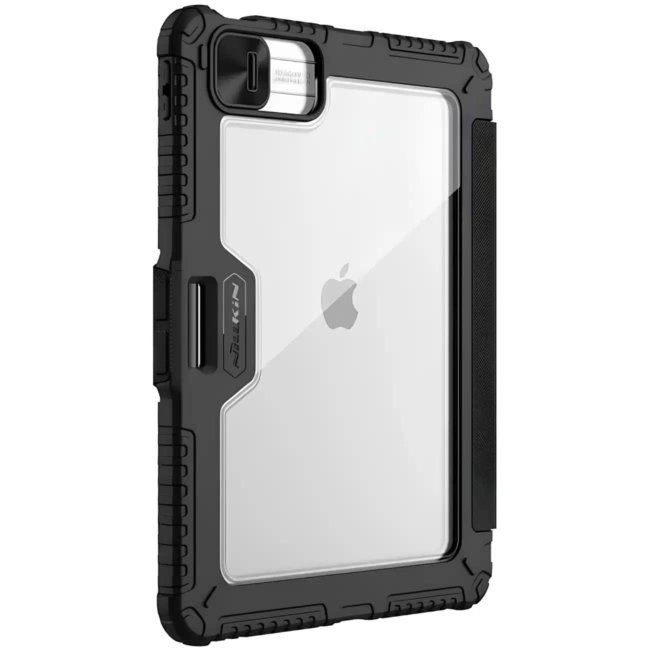کاور کلاسوری نیمه شفاف آیپد پرو 11 2024 بامپردار نیلکین Bumper Leather Case Pro