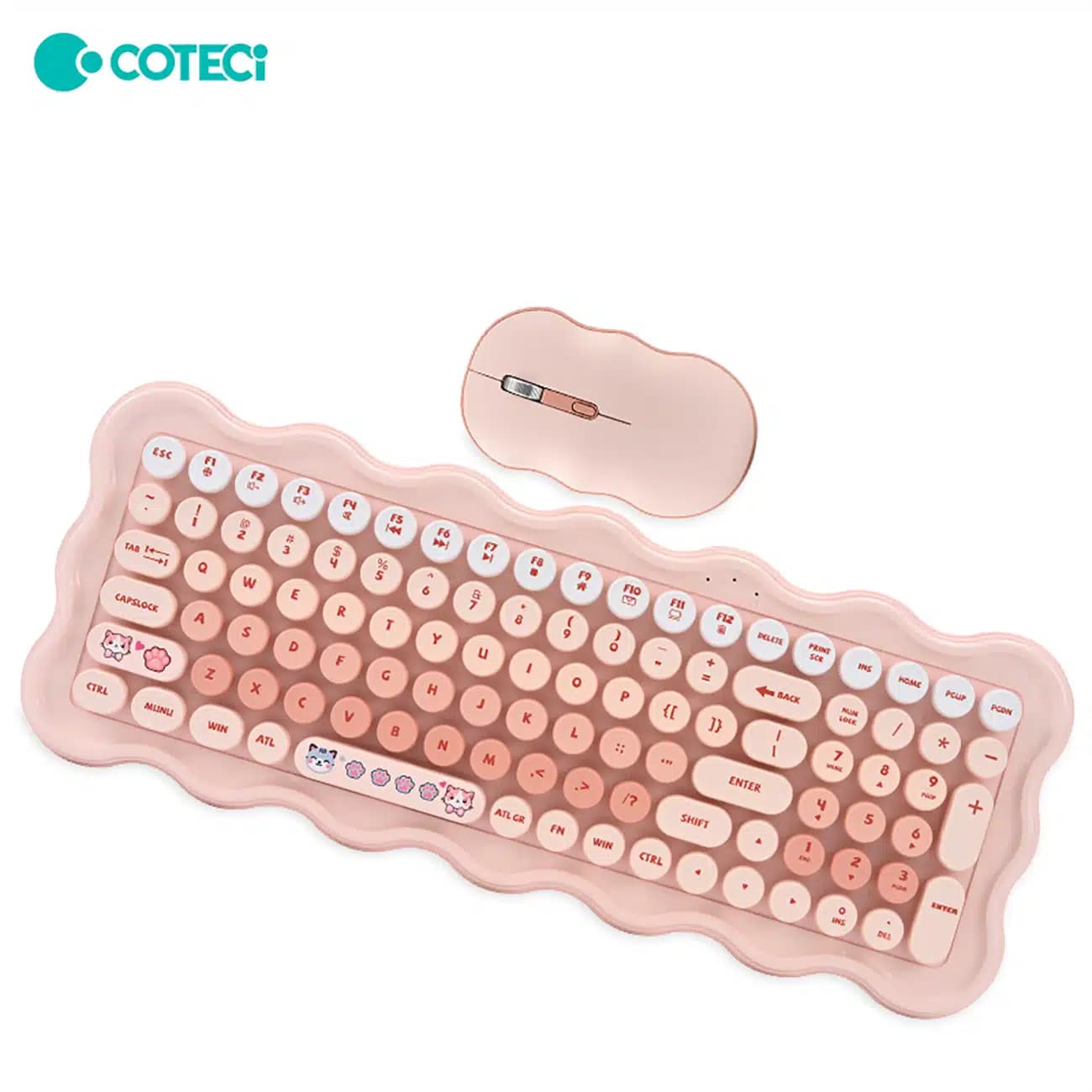 کیبورد و ماوس بی سیم کوتسی Coteci مدل OF-056