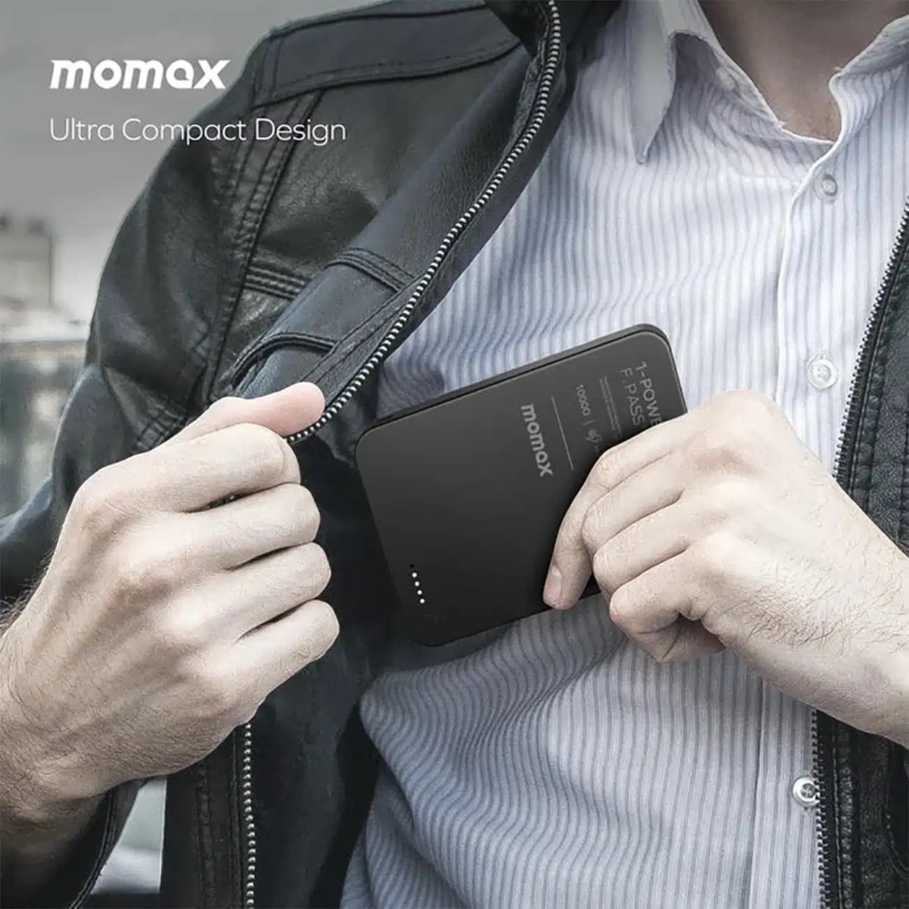 پاور بانک 10000 تایپسی 30 وات مومکس Momax IP158 با قابلیت اتصال مگنتی به گوشی — تصویر ۶