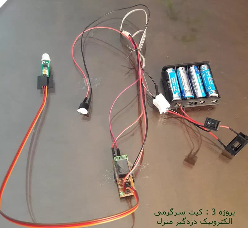 کیت آموزشی مهندسیکا مدل کاردستی الکترونیک electronics-5 — تصویر ۸