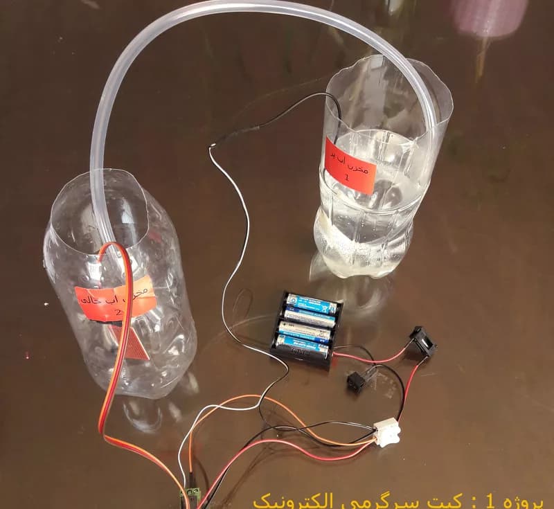 کیت آموزشی مهندسیکا مدل کاردستی الکترونیک electronics-5 — تصویر ۵